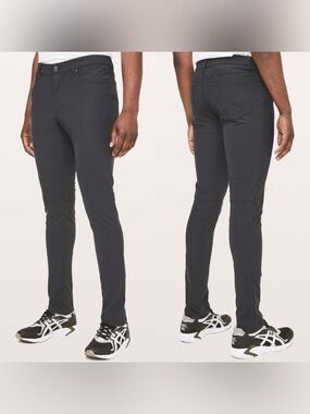 Lululemon ABC Pant *Skinny in Obsidian Gray 32x29